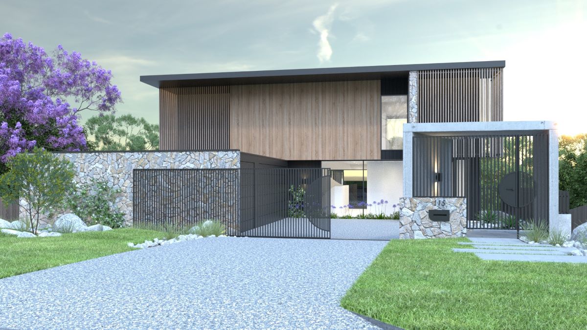 A render of a new home