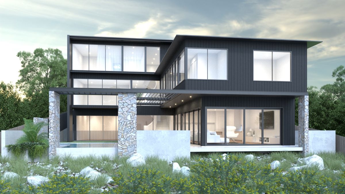 A render of a new home