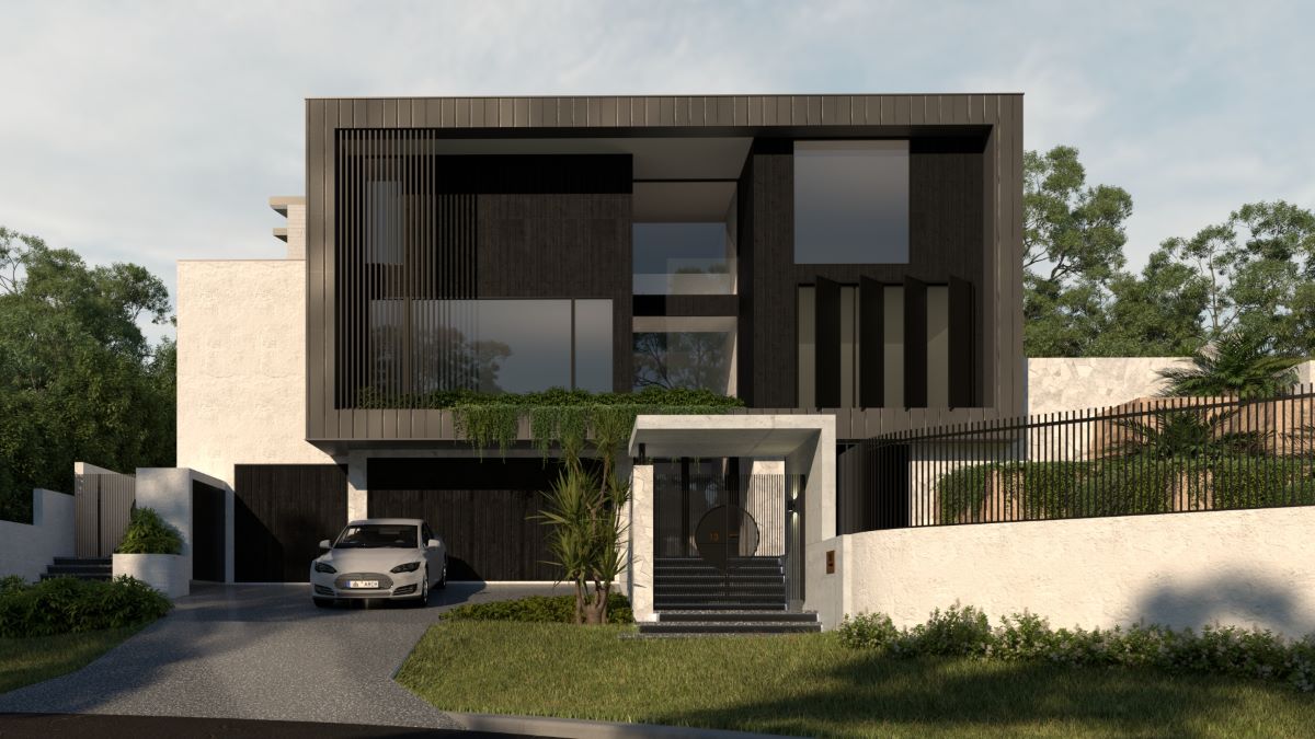A render of a new home