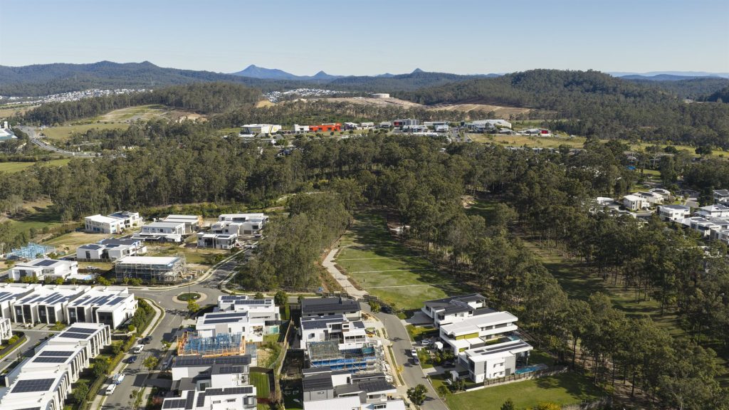 Brookwater residential subdivided land